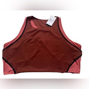 Women's Sleeveless Top in Red and Pink